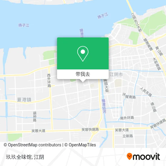 玖玖全味馆地图
