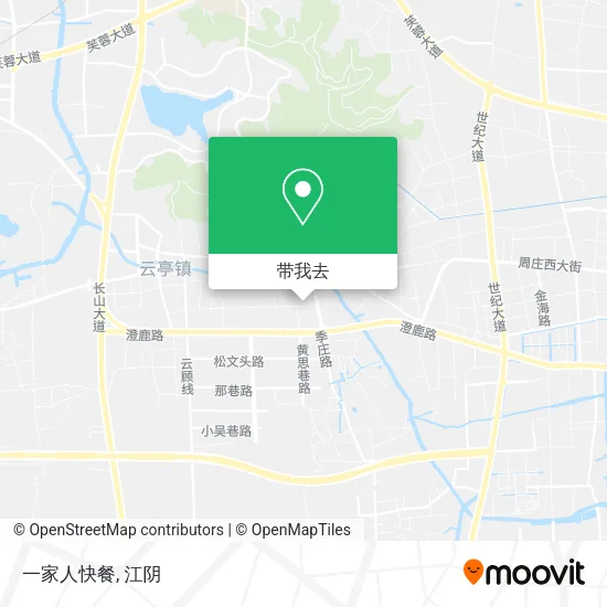 一家人快餐地图