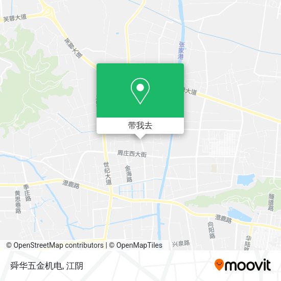 舜华五金机电地图