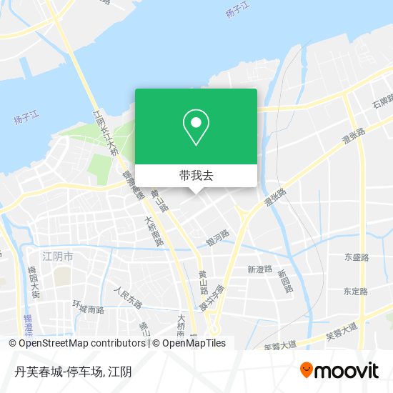 丹芙春城-停车场地图