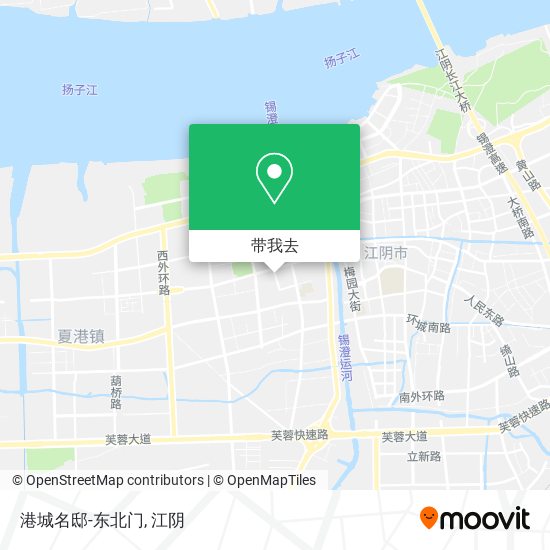 港城名邸-东北门地图