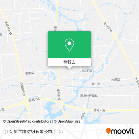江阴新丝路纺织有限公司地图