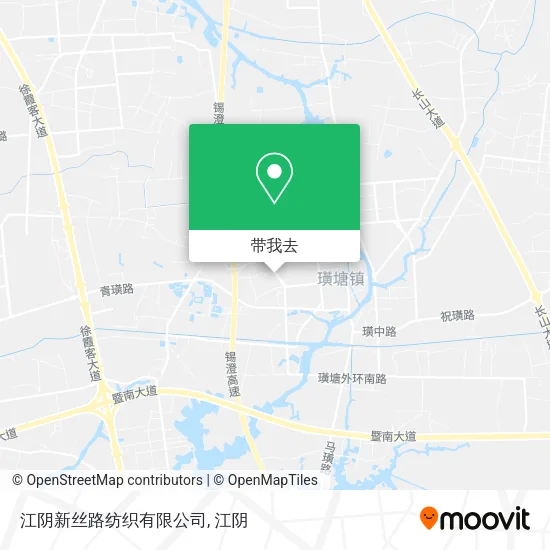 江阴新丝路纺织有限公司地图