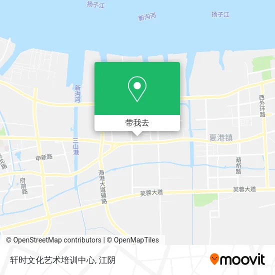 轩时文化艺术培训中心地图