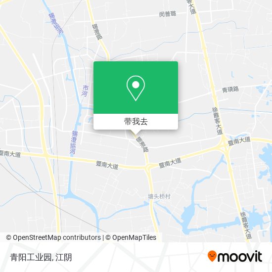 青阳工业园地图