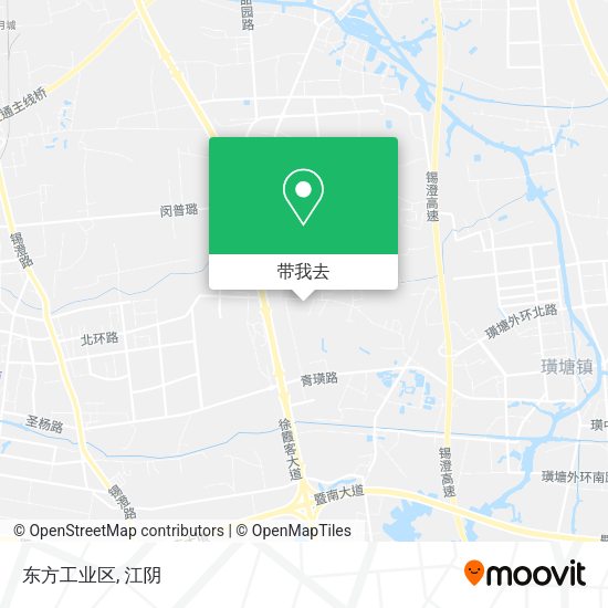 东方工业区地图