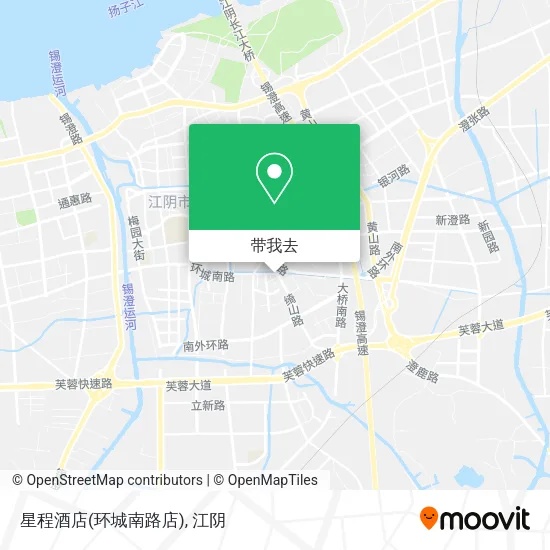 星程酒店(环城南路店)地图