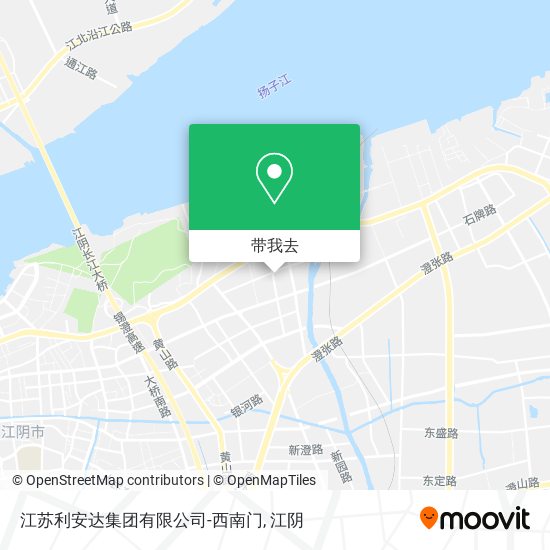 江苏利安达集团有限公司-西南门地图