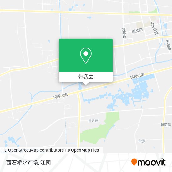西石桥水产场地图