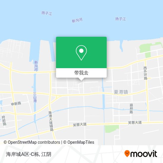 海岸城A区-C栋地图