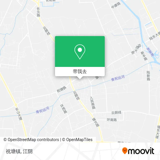 祝塘镇地图
