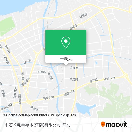 中芯长电半导体(江阴)有限公司地图