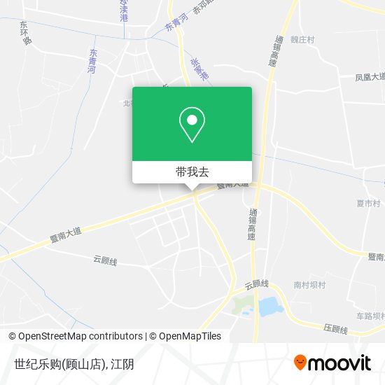 世纪乐购(顾山店)地图