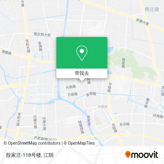 殷家庄-118号楼地图
