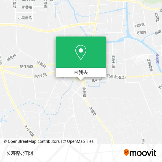长寿路地图