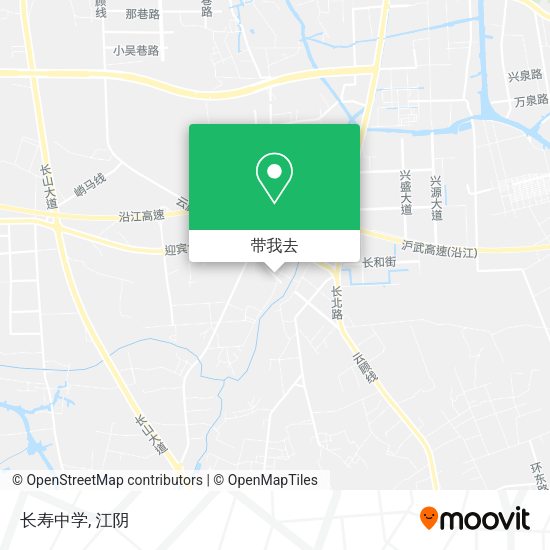 长寿中学地图