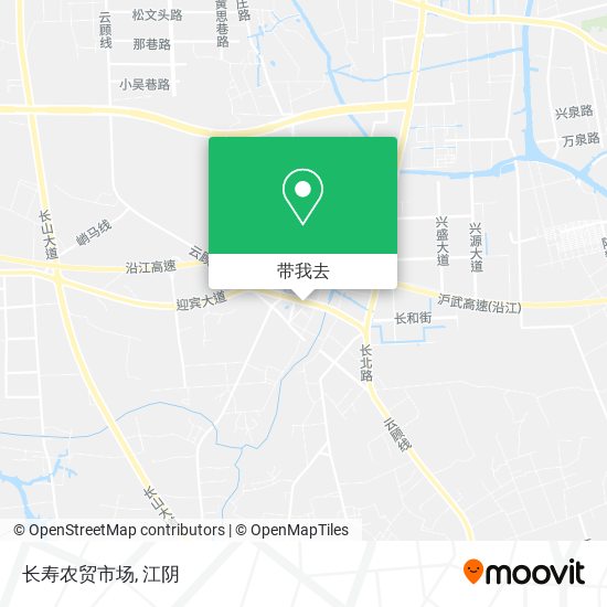长寿农贸市场地图