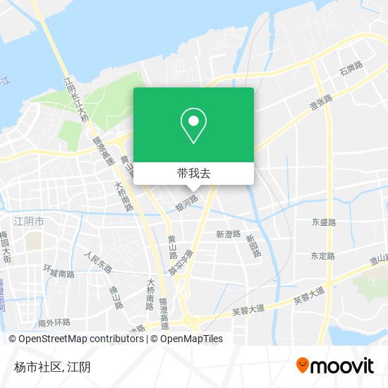 杨市社区地图