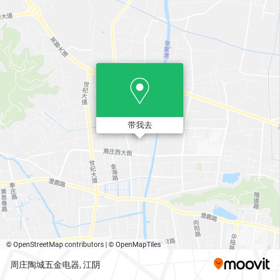 周庄陶城五金电器地图