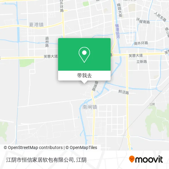 江阴市恒信家居软包有限公司地图