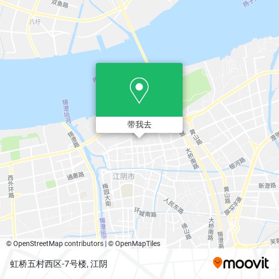 虹桥五村西区-7号楼地图