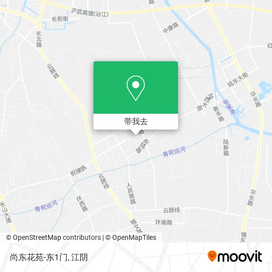 尚东花苑-东1门地图