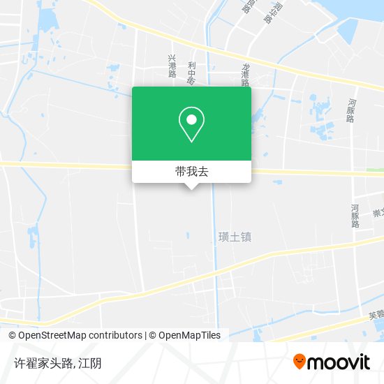许翟家头路地图