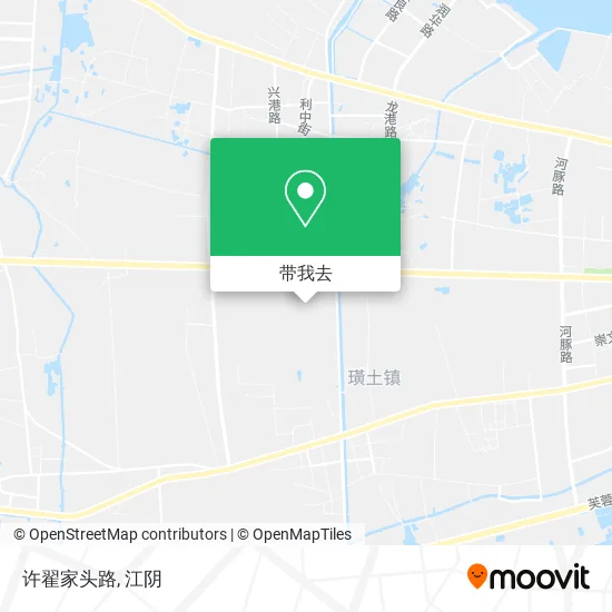 许翟家头路地图