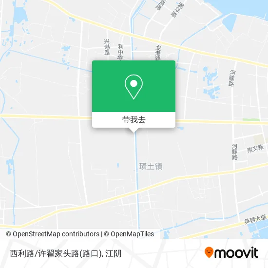 西利路/许翟家头路(路口)地图