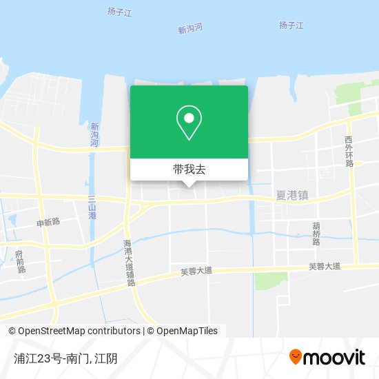 浦江23号-南门地图
