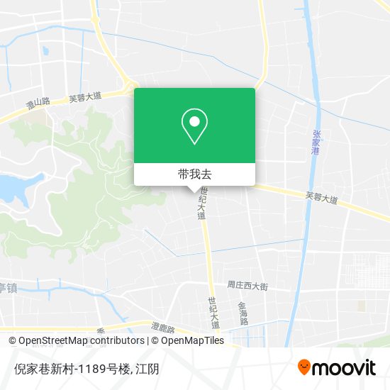 倪家巷新村-1189号楼地图