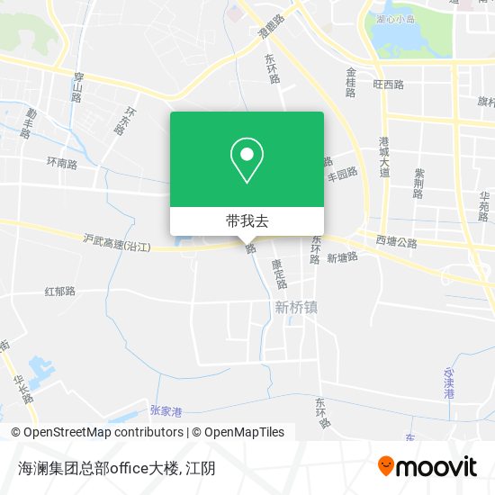 海澜集团总部office大楼地图