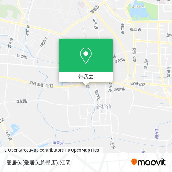 爱居兔(爱居兔总部店)地图