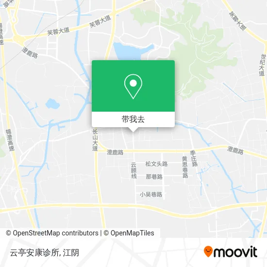 云亭安康诊所地图