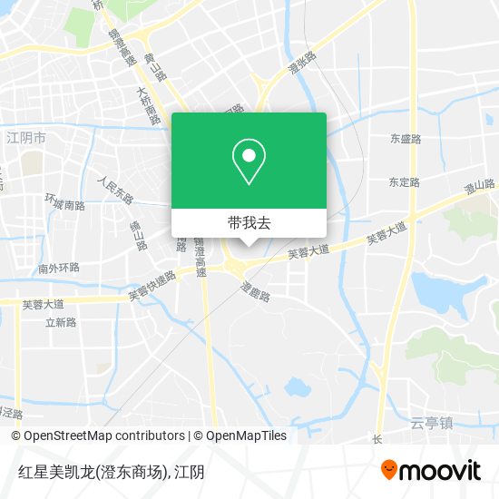 红星美凯龙(澄东商场)地图