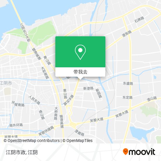 江阴市政地图