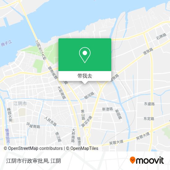 江阴市行政审批局地图