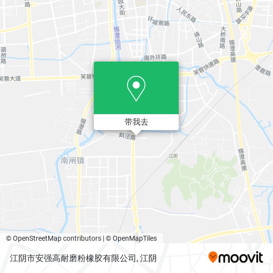 江阴市安强高耐磨粉橡胶有限公司地图