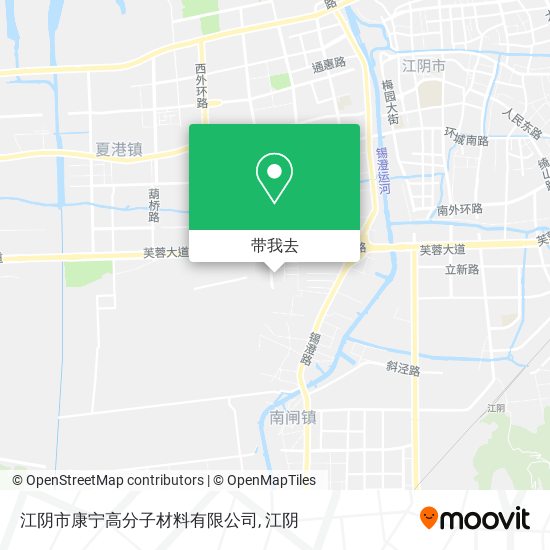 江阴市康宁高分子材料有限公司地图