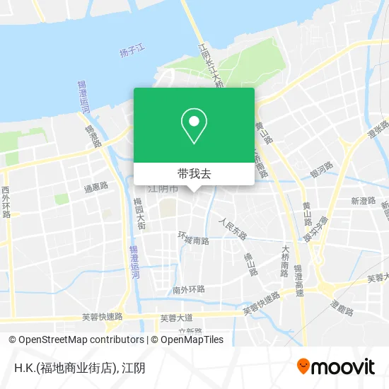 H.K.(福地商业街店)地图