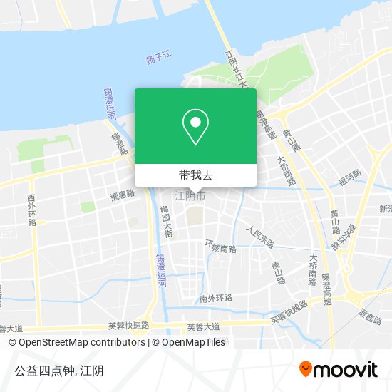 公益四点钟地图