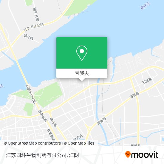 江苏四环生物制药有限公司地图
