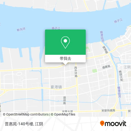 普惠苑-140号楼地图