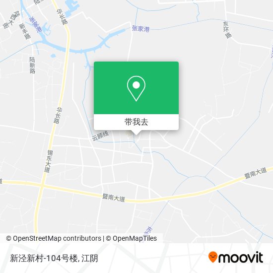 新泾新村-104号楼地图