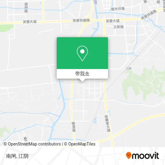 南闸地图