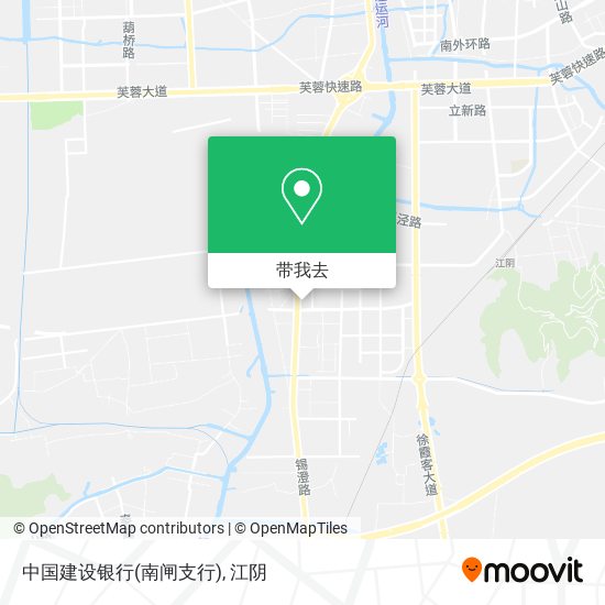 中国建设银行(南闸支行)地图