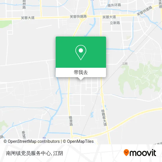 南闸镇党员服务中心地图