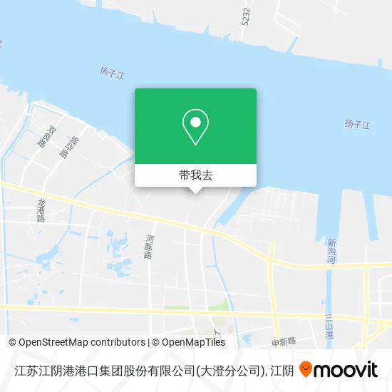 江苏江阴港港口集团股份有限公司(大澄分公司)地图