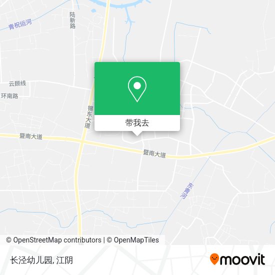 长泾幼儿园地图