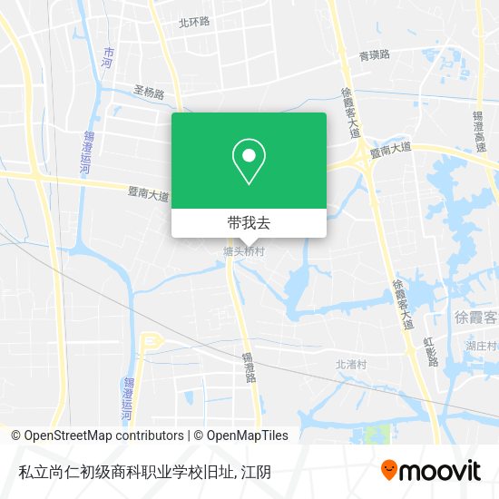 私立尚仁初级商科职业学校旧址地图